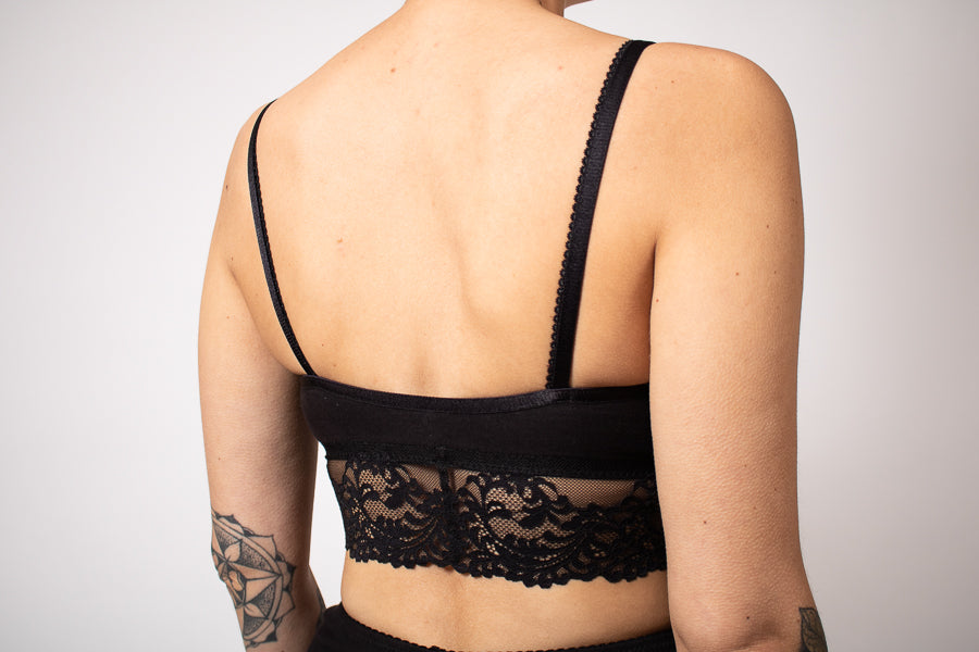 Valencia Organic Cotton & Lace Camisole